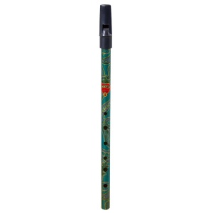 Generation Flageolet Boho Tin Whistle - D - Paisley Green