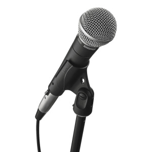 Shure SM58LCE Kit - Vocal Microphone w/Stand + 20ft XLR Cable