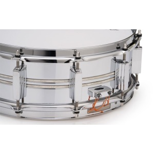 Pearl Duoluxe Snare Drum 14 x 6.5" - Nicotine White Marine Pearl