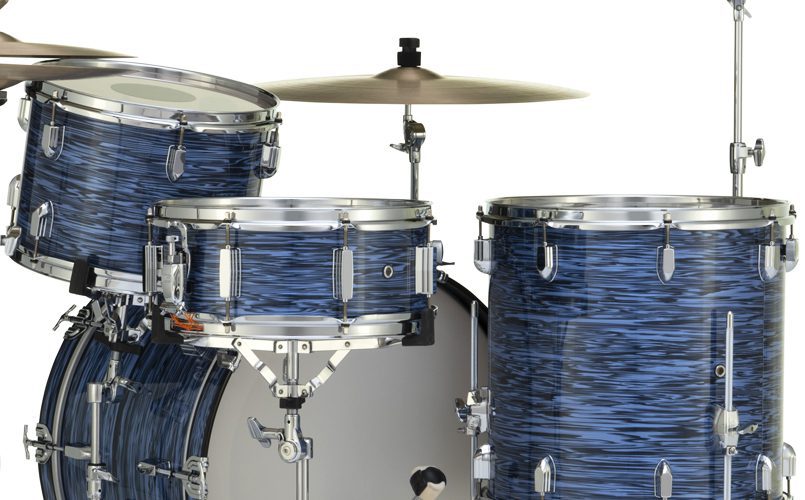 Pearl President Series Deluxe Snare Drum 14 x 5.5 - Ocean Ripple - Image 3