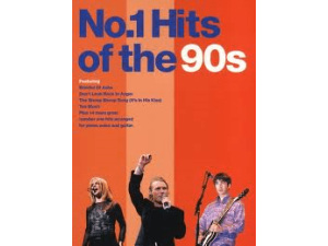 No. 1 Hits of the 90s for Piano, Voice and Guitar (PVG).