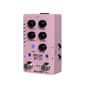 MOOER D7 X2 Delay - Dual Stereo Delay