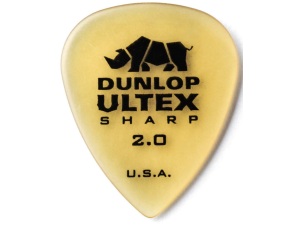 Dunlop 2.0mm Ultex Sharp Pick - Set Of 6