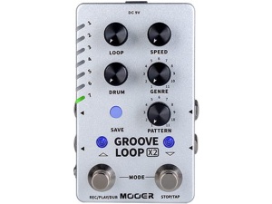 Mooer Groove Loop X2 Stereo Looper + Drum Machine