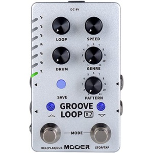 Mooer Groove Loop X2 Stereo Looper + Drum Machine