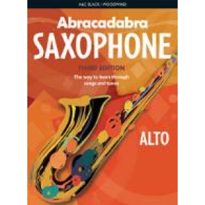 Abracadabra: Saxophone 3rd Edition (alto) Book Only