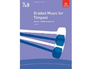ABRSM: Graded Music for Timpani Book 4 (Grades 7 & 8) - Ian Wright