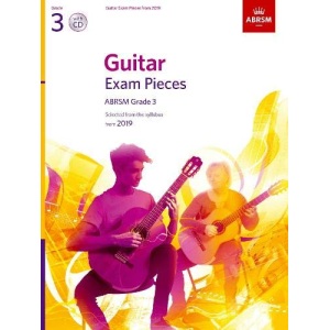 ABRSM Gd 3 Guitar Exam Pieces - With CD