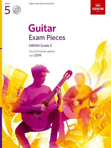 ABRSM Gd 5 Guitar Exam Pieces - With CD