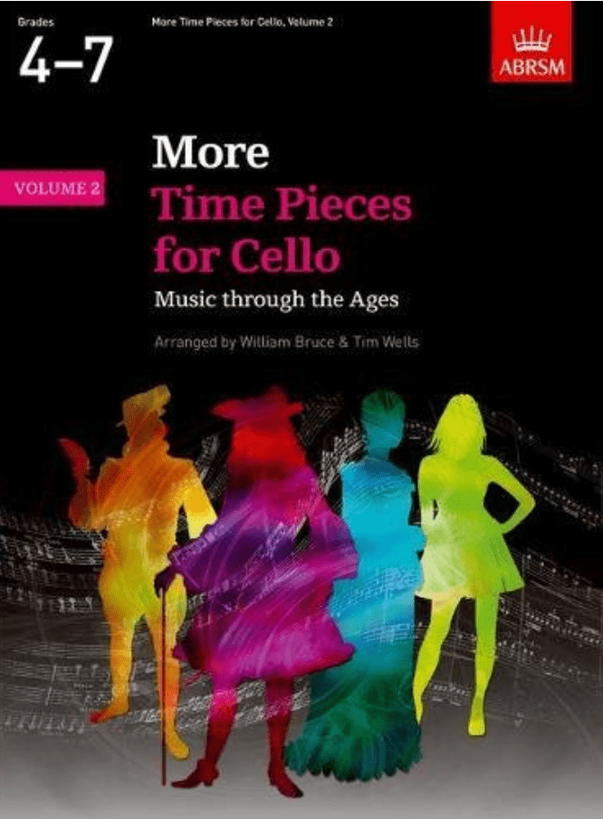 ABRSM: More Time Pieces for Cello Volume 2 - William Bruce and William Wells
