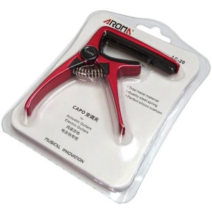 Aroma AC20 Guitar Capo - Red