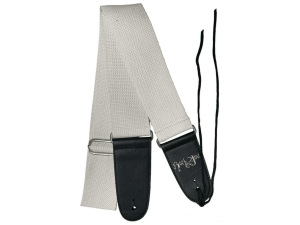 Rock You Nylon Guitar Strap - White