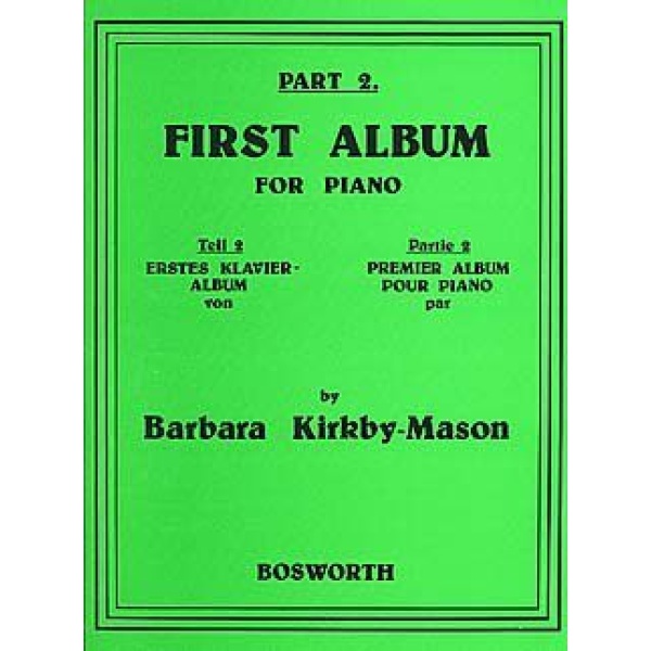 Barbara Kirkby-Mason - First Album for Piano Part 2.