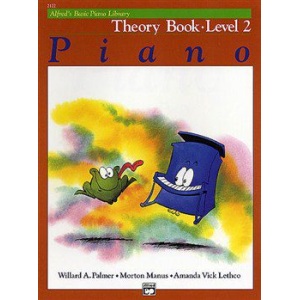Alfred's Basic Piano Library: Theory Book - Level 2.