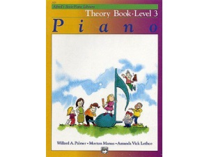 Alfred's Basic Piano Library: Theory Book - Level 3.