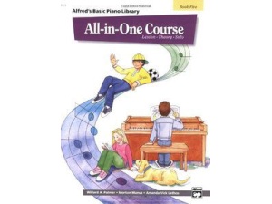 Alfred's Basic Piano Library - All-in-One Course: Book Five