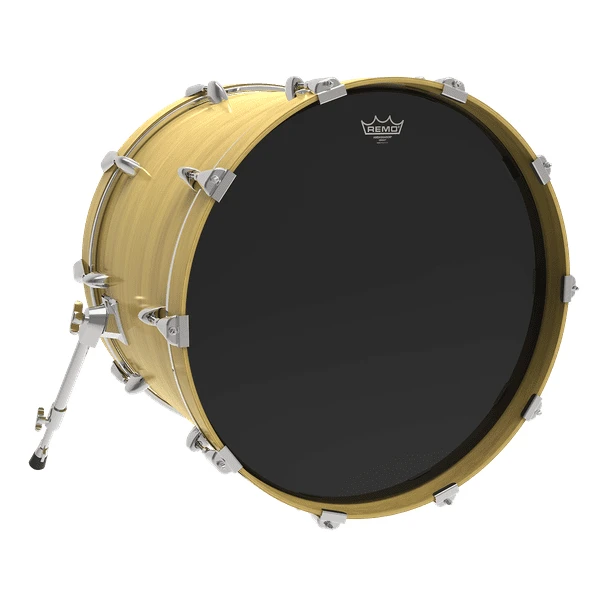 Remo 22" Ambassador Ebony - Image 3