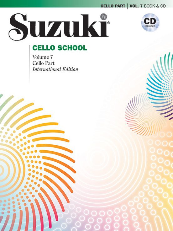 Suzuki Cello School Vol 7 With CD