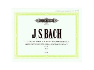 Little Music Book For Anna Magdalena Bach for piano.