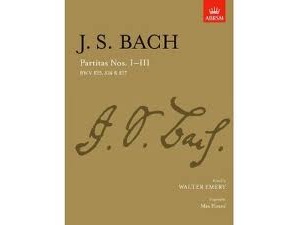 J. S. Bach "Partitas No. 1-3" Piano