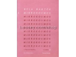 Bela Bartok "Mikrokosmos" Vol. 3 Piano