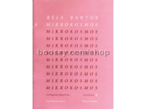 Bela Bartok "Mikrokosmos" Vol 4, Piano