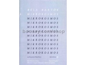 Bela Bartok "Mikrokosmos" Vol. 6, Piano