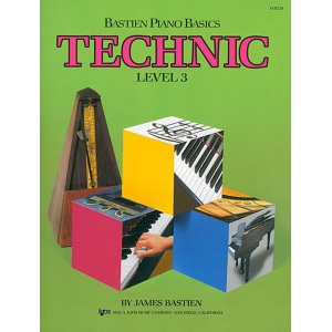 Bastien Piano Basics - Technic Level 3