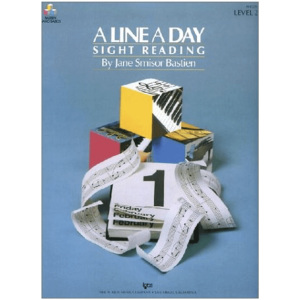 Bastien Piano Basics - A Line A Day Sight Reading Level 2