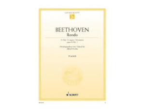 Beethoven Rondo In C-Dur / C Major Opus 51, No. 1. Piano
