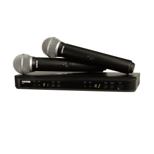 Shure BLX288/PG58 Dual Wireless Vocal System w/2 X PG58