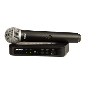 Shure BLX24/PG58-K3E Wireless Vocal System w/PG58