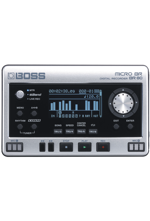 BOSS micro BR DIGITAL RECORDER BR-80楽器・機材 - ギター