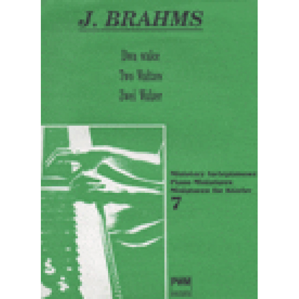Brahms Two Waltzes - Piano.