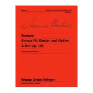 Brahms: Sonata for Piano and Violin Op. 100