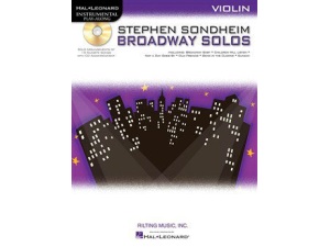 Instrumental Play-Along: Stephen Sondheim Broadway Solos (CD Included) - Violin