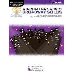 Instrumental Play-Along: Stephen Sondheim Broadway Solos (CD Included) - Violin