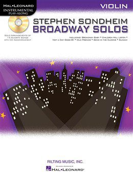 Instrumental Play-Along: Stephen Sondheim Broadway Solos (CD Included) - Violin