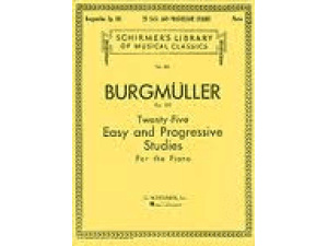 Burgmuller Twenty-Five Easy and Progressive Studies for the Piano. Op. 100