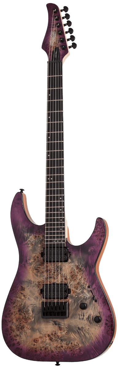 Schecter C-6 Pro Aurora Burst - Image 6