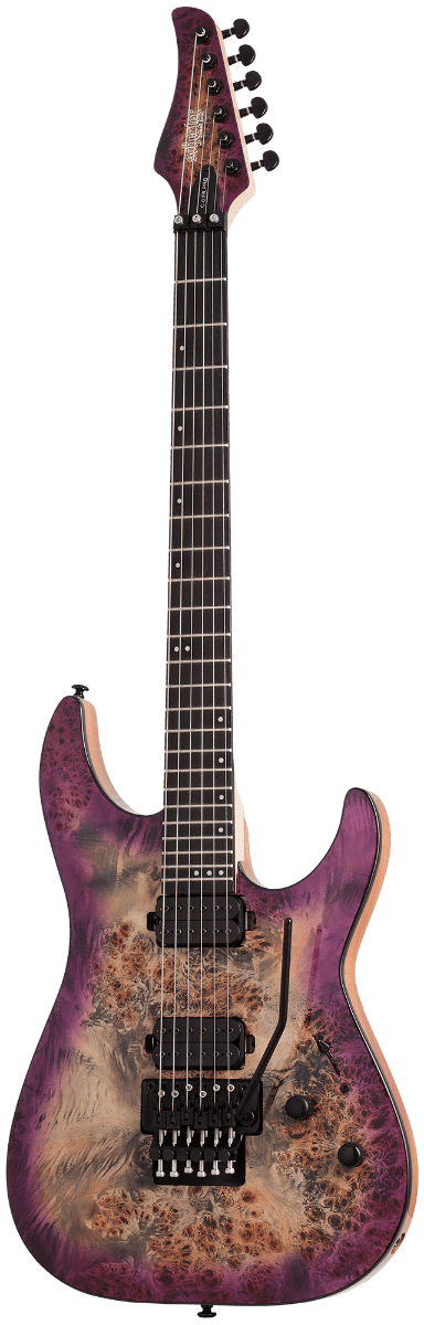 Schecter C-6FR Pro Aurora Burst - Image 2