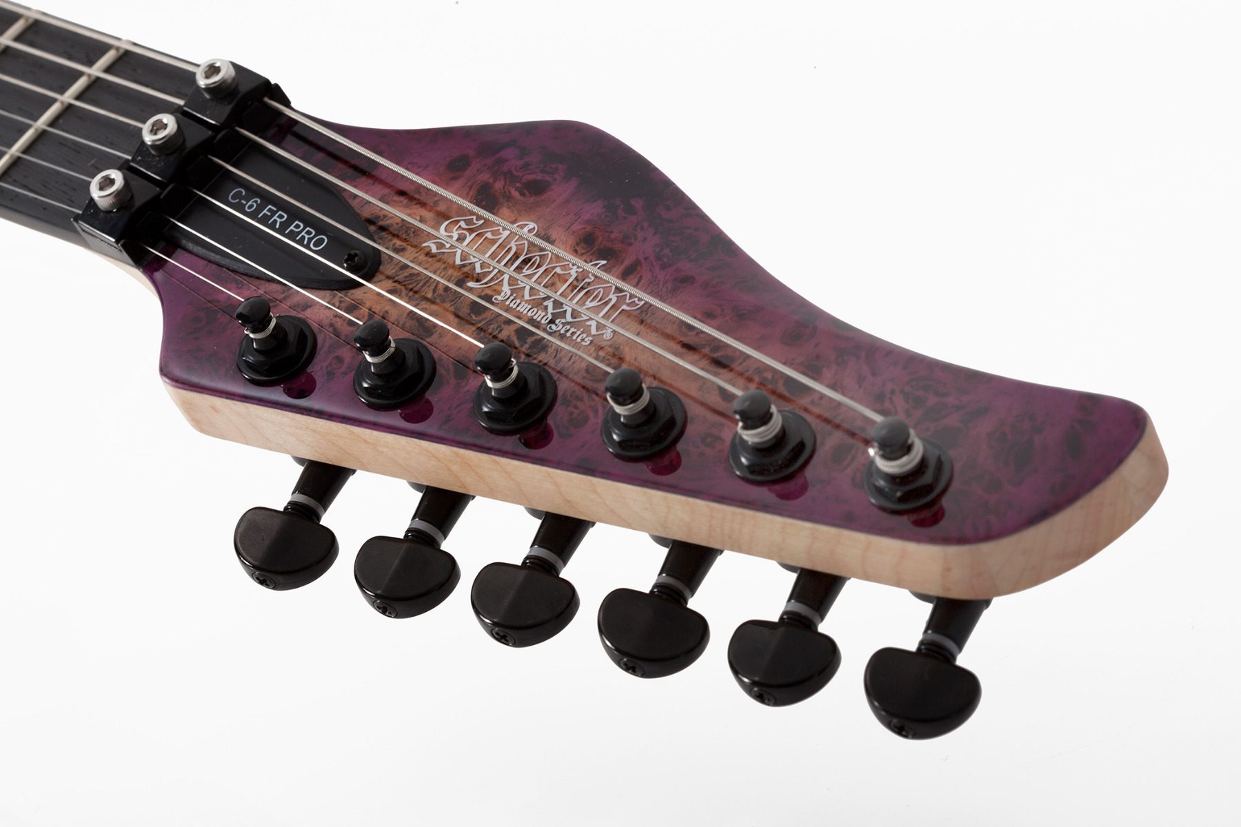 Schecter C-6FR Pro Aurora Burst - Image 7