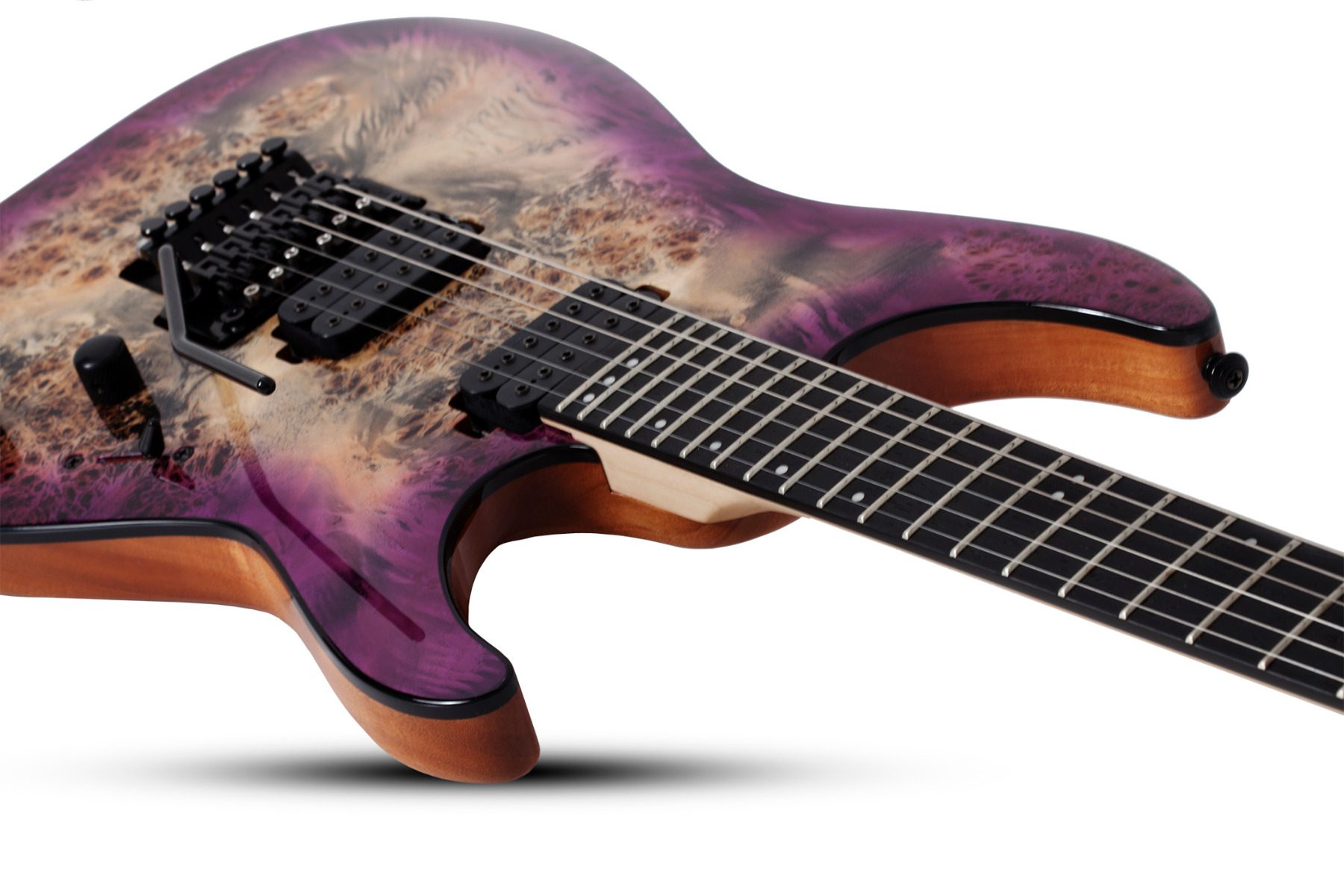 Schecter C-6FR Pro Aurora Burst - Image 10