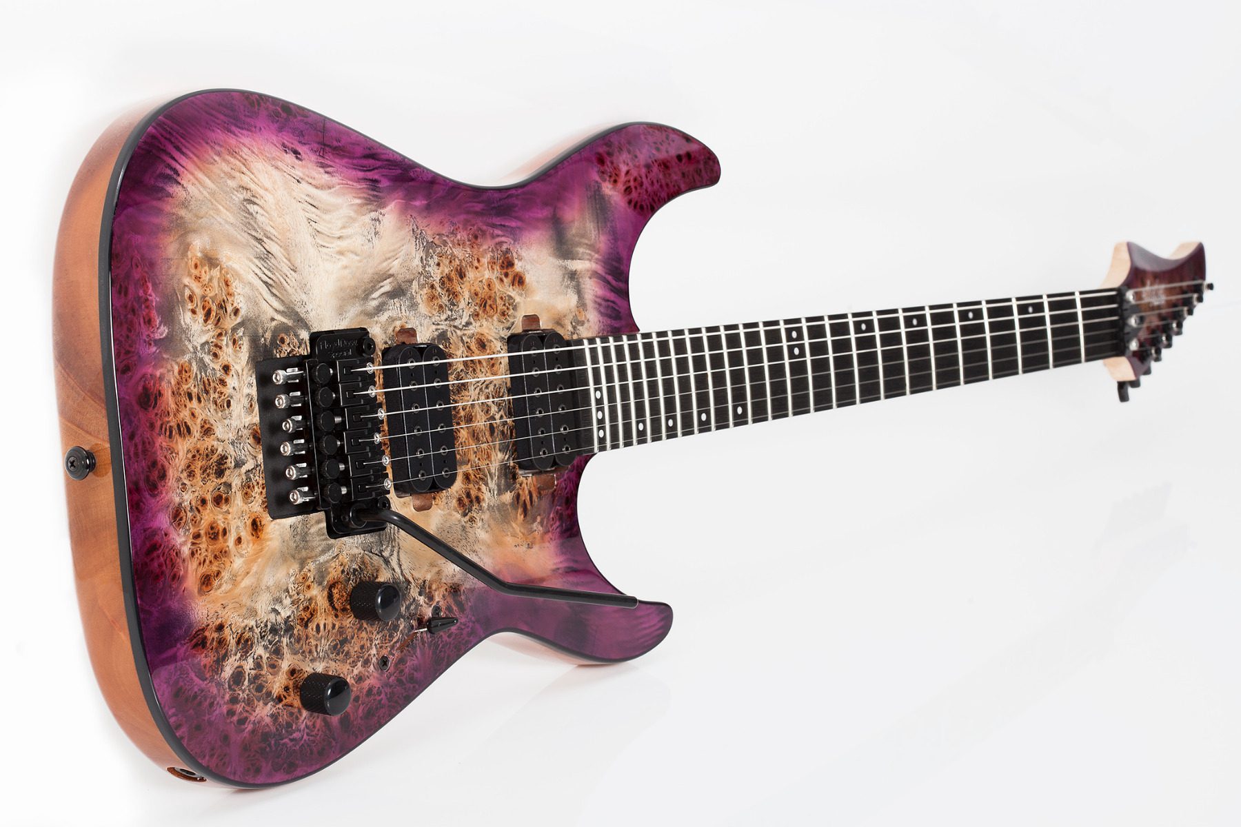 Schecter C-6FR Pro Aurora Burst - Image 3