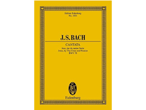 J.S. Bach Cantata Jesu Der Meine Seele - No. 1031 Study Score