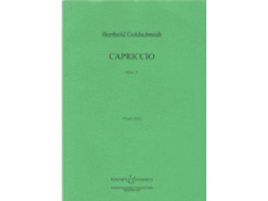 Berthold Goldschmidt Capriccio Op. 11 - Piano.