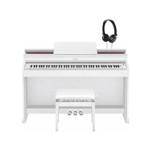 Casio AP-470WE Celviano Digital Piano Home Set - White