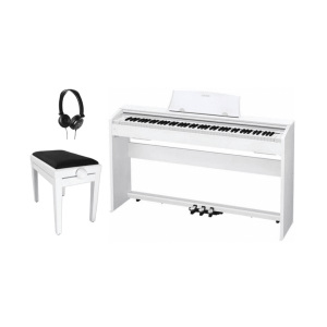 Casio PX-770WE Privia Digital Piano Home Set