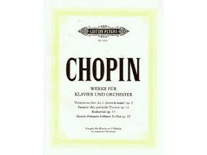 Chopin Werke fur Klavier und Orchester / Work for Piano and Orchestra. 
