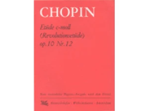 Chopin Etude in C- moll (Revolutionsetude) Op. 10 No. 12 - Piano.